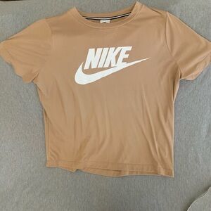 Nike Tan short sleeve tshirt
